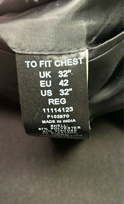 Sacou Adolescenti ASOS bleumarin, XS