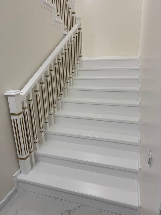 Обшивка лестницы jozibali obshivka zina yogʻoch ёғоч зина апшивка