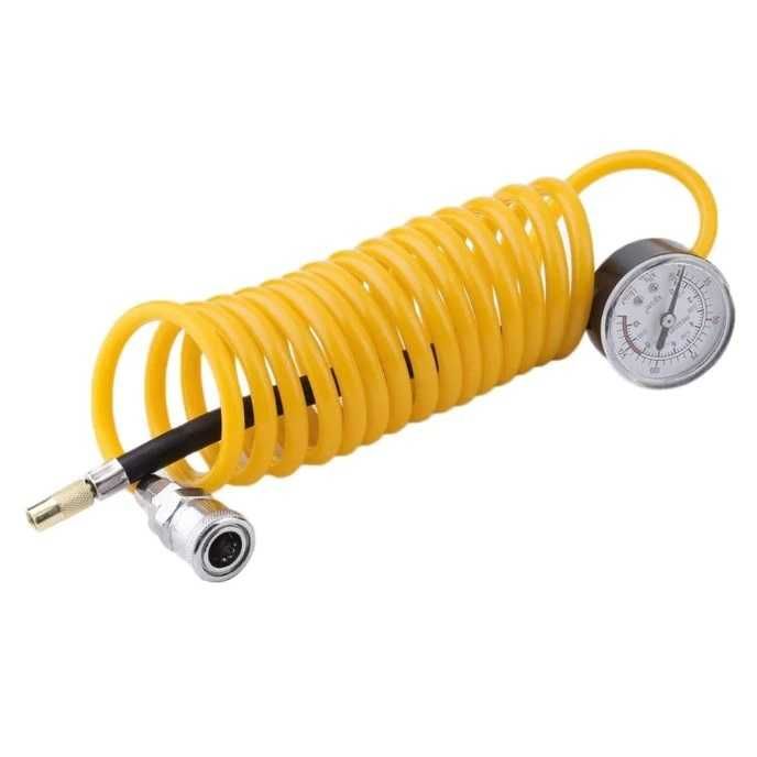 Компресор за помпане на гуми  Двубутален Двуцилиндров Метален 12V