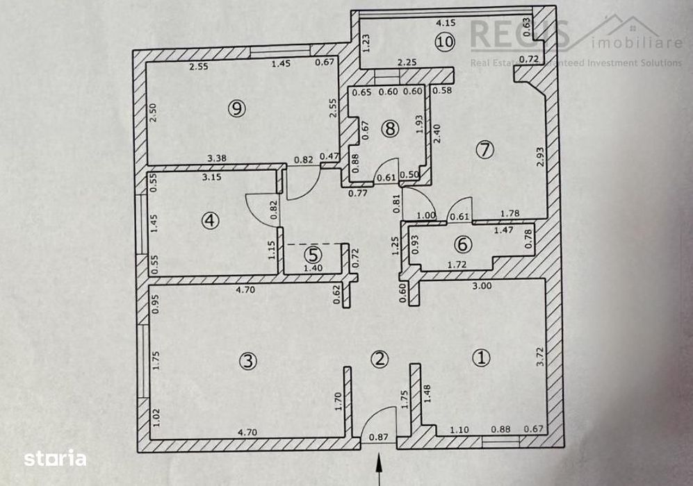 Apartament 4 camere | decomandat | zona Faget