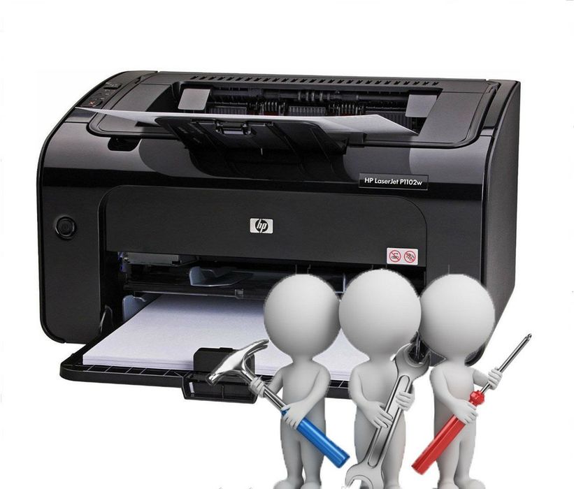 Ремонт принтеров, плоттеров и струйных принтеров.