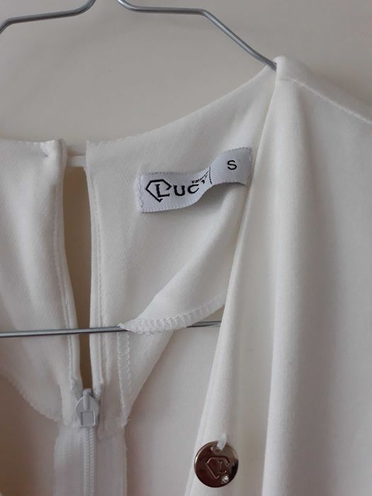 Рокля Lucy fashion бяла, S