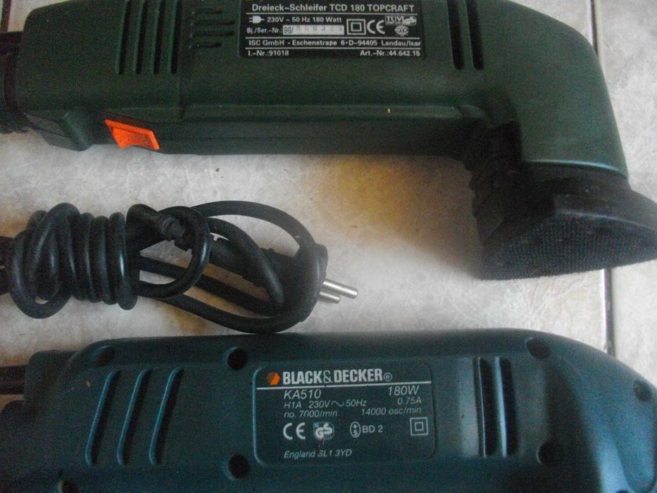 180W Делта Триъгълен Виброшлайф Black Decker Craft Haager TIP Budget