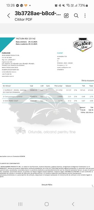 Vând mașină tuns/contur