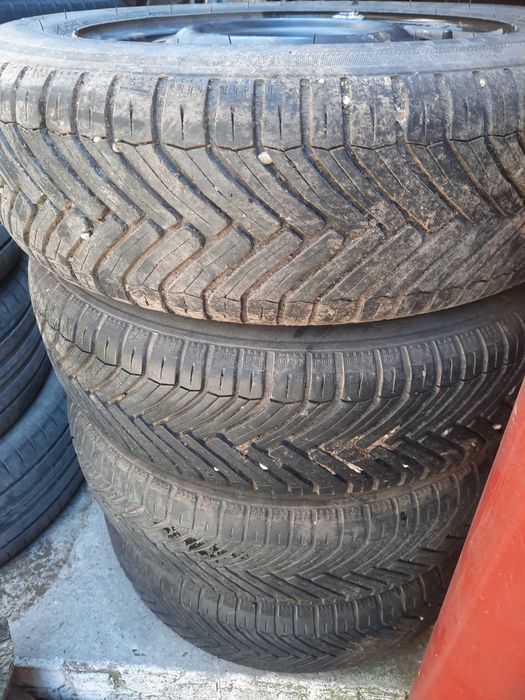 jante tabla 14" 4x100 cu anvelope michelin m+s 165/70r14 suzuki