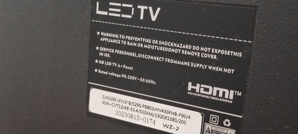 Телевизор диагональ 110 см