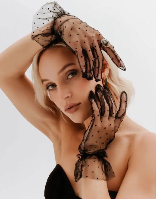 Перчатки сетчатые