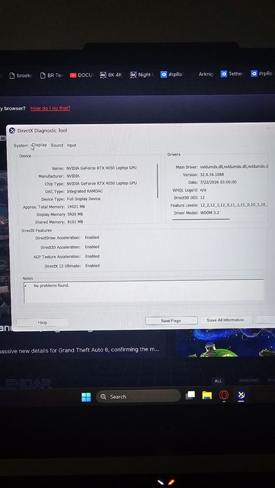 ASUS TUF Gaming A15 – Ryzen 7 – RTX 4050 – 16GB – 1TB SSD – 144Hz
