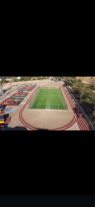 Монтаж искуственный газон