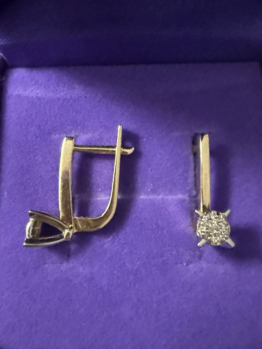 Бриллиантовые серьги