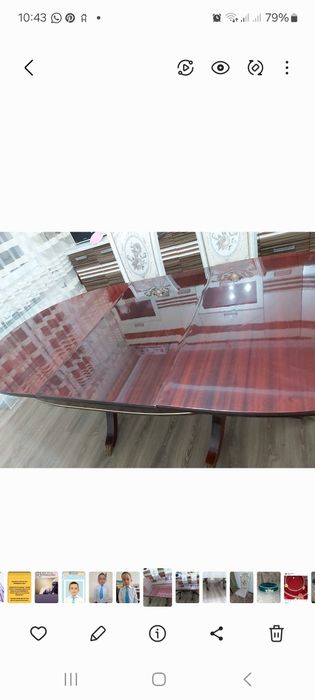 Обеденные стол сатылады