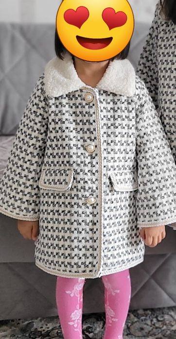 Новое пальто для девочки