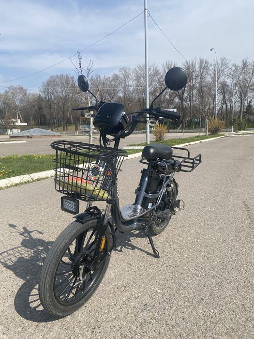 Срочно продается электровелосипед колхозник в хорошем состоянии