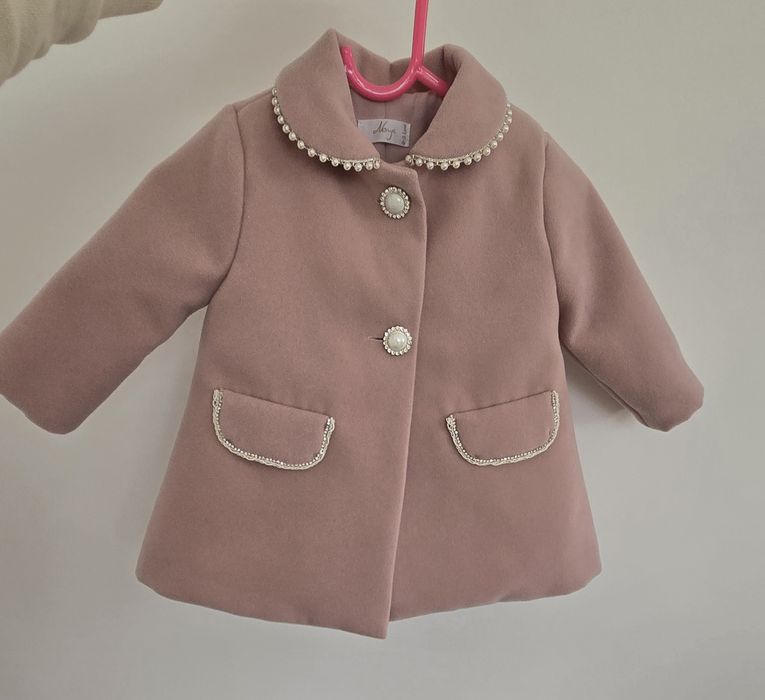Palton 0-3 M bebe/fetite/botez