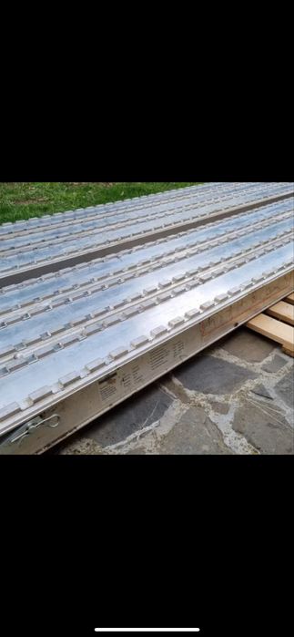 Rampe aluminiu trailer pentru incarcare utilaje -de la 10 la 60 tone