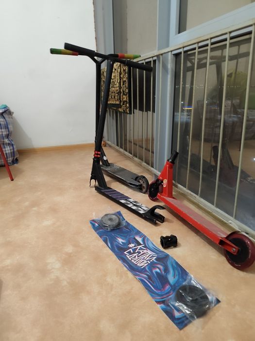 Делаю обмены запсячти или самокатами