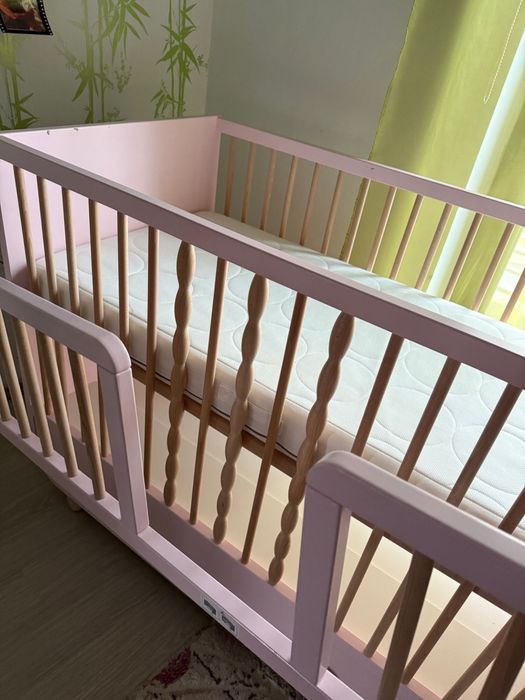 Patut copil IKEA cu sertar + saltea inclusa