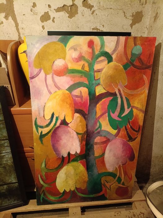 Большая картина маслом