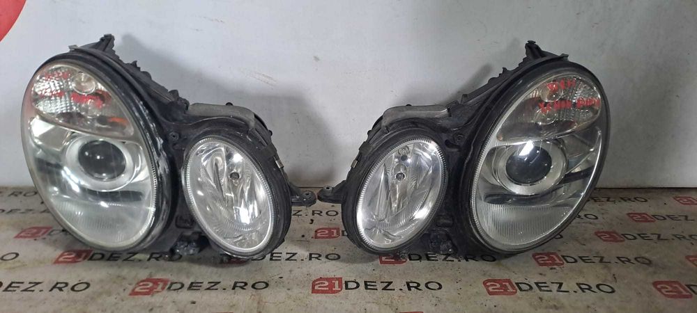 Faruri complete cu xenon / Far stanga , far dreapta Mercedes E Class W211