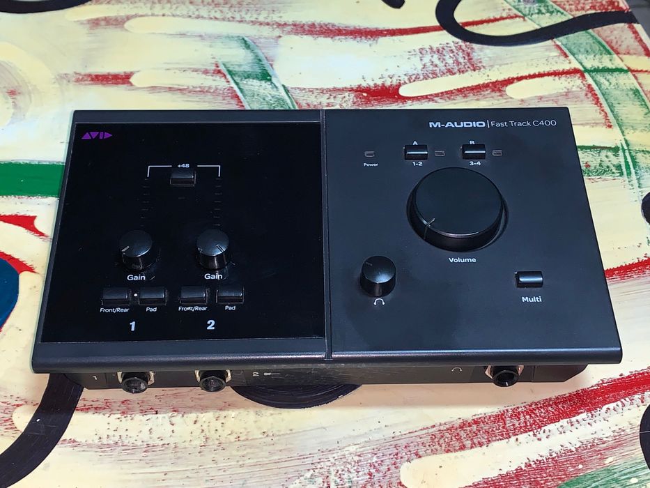 Avid M-audio Fast Track C400 USB Audio MIDI Interface Звукова Карта