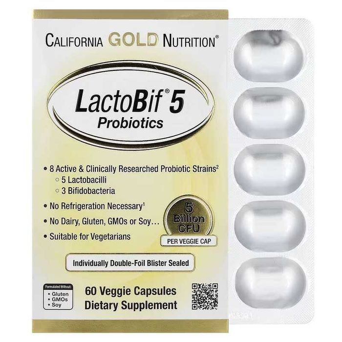California Gold LactoBif 30 LactoBif 5 LactoBif 65 LactoBif 100