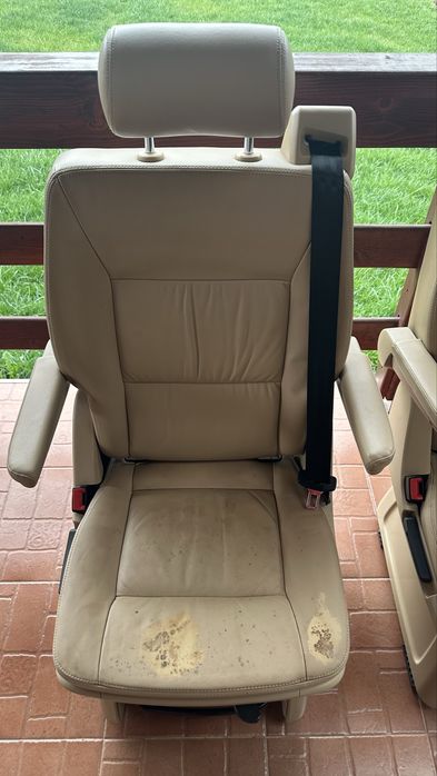 Scaune vw t5 t6 multivan rotative individuale piele
