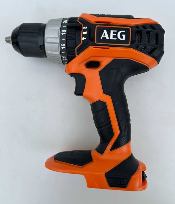 Нов комплетк от ъглошлайф AEG BEWS 18-125X и винтоверт AEG BSB18C2