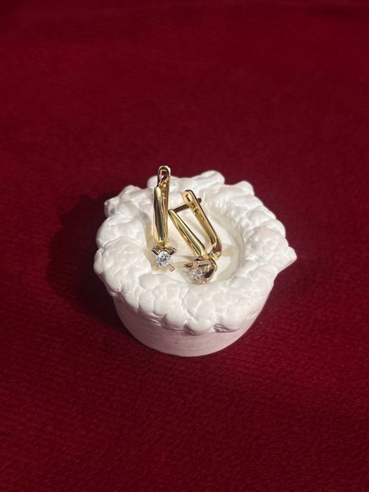Золотые серьги/BariBarShop/ ред/рассрочка