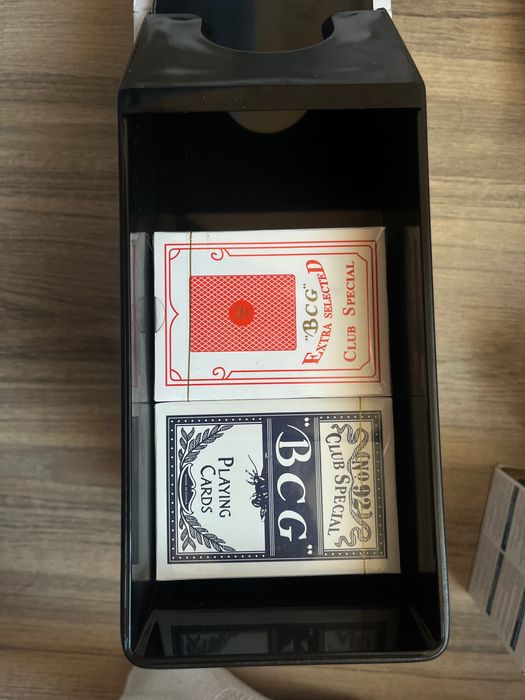 Поставка за игрални карти Relaxdays  за Блекджек и Покер