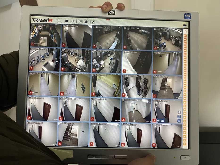 Видеонаблюдение..