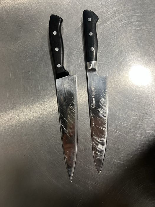 Кухненски ножове 2 броя Samura 21см и F. Dick 21см