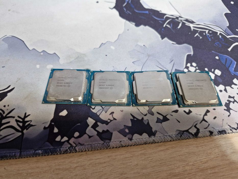 Pentiun G5400 и Pentium G4560