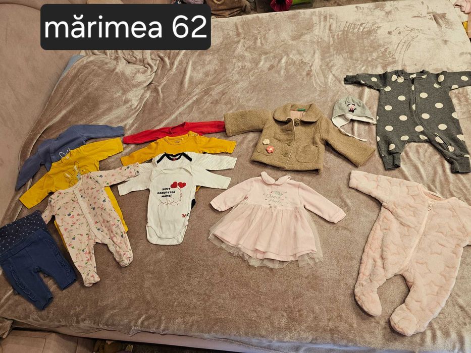 Lot haine fetițe mărimea 62