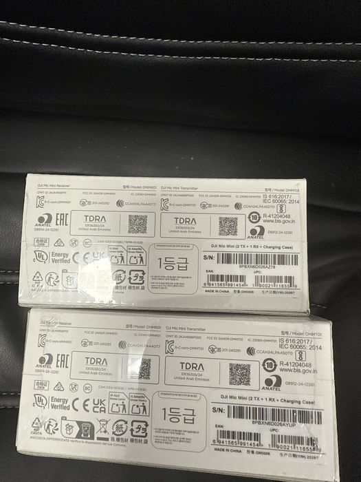 Microfon wireless dji mic mini 2 tx 1rx + charging case sigilat