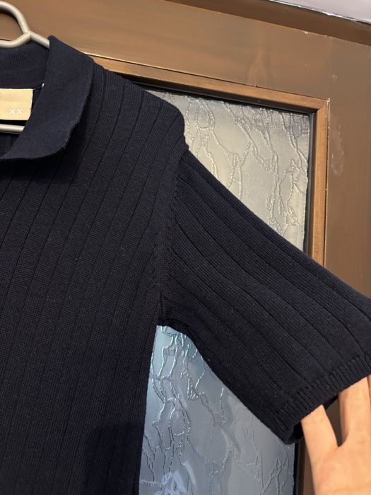 Тъмно синя дълга рокля