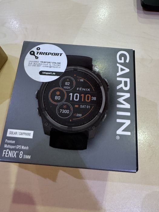 Garmin fenix 8 MIP safir titan 51 mm