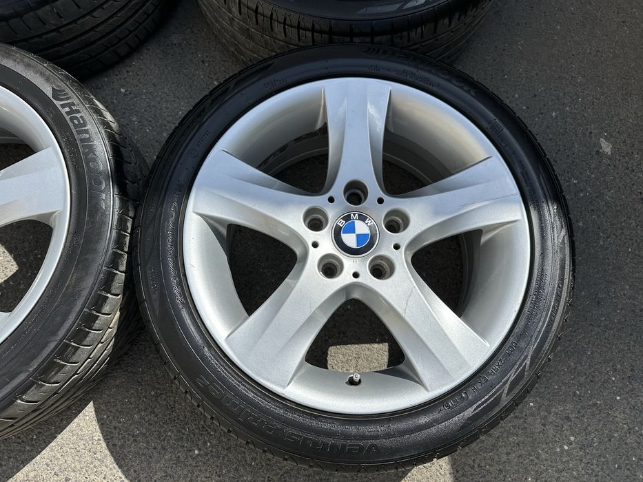 Jante originale bmw seria 1 cu anvelope de vara 205/50/17 - 225/45/17