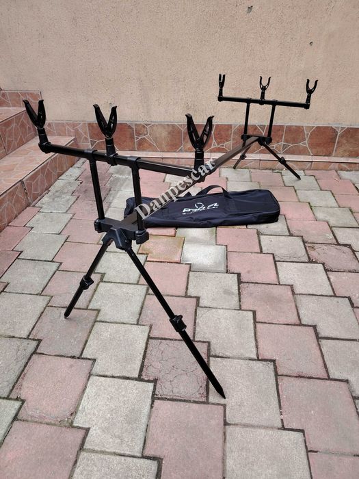 Rod pod PROFL BLACK pentru 3 lansete cu 4 picioare FL129