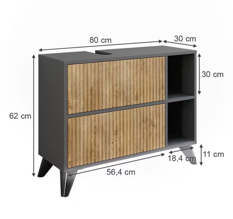 Шкаф 80cm за подмивка Vicco 8520