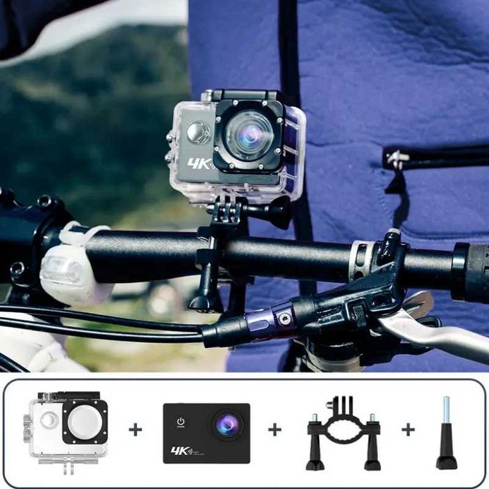 Ourlife AT-Q1 Action camera 4K Ultra HD,  Wi-Fi