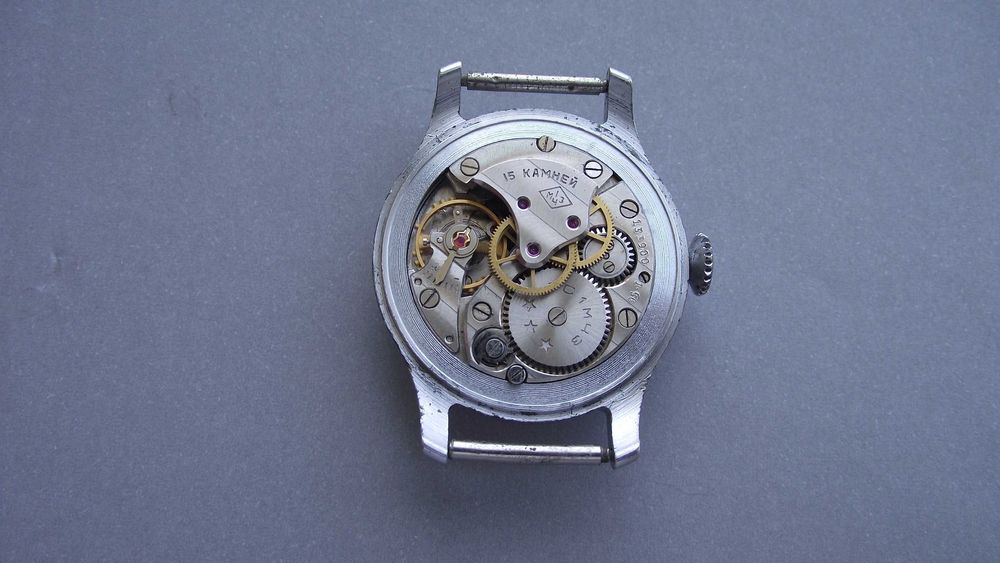 ЧАСОВНИК-ПОБЕДА-15кам.-1МЧЗ-56г.-СССР-Супер часовник