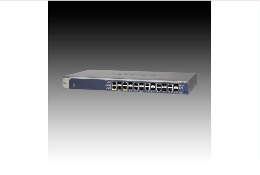 Switch NetGear M4100-12GF GSM7212F-100NES Nou