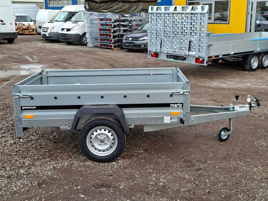 НОВО ремарке с ресьори и амортисьори