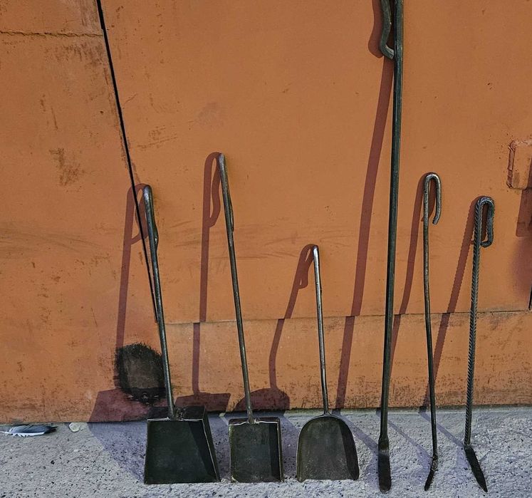 Кочерга, совок для печки СССР.  Район 1000 мелочей