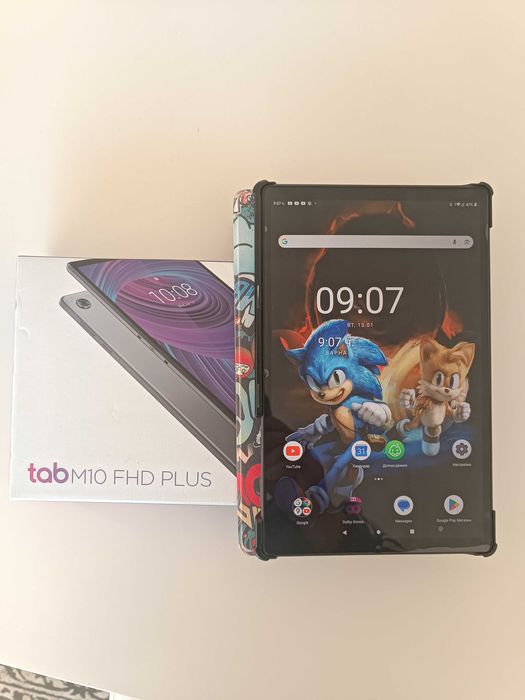 Таблет Lenovo Tab M10 FHD Plus 10.3 ", 64 GB, RAM 4 GB, 4G