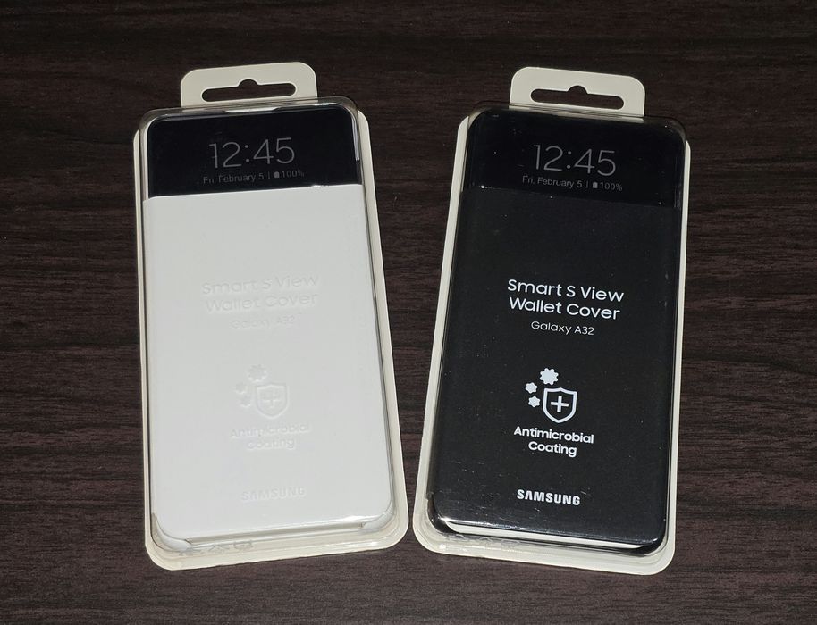 Husa flip smart activa originala Samsung S View Wallet Cover A32 4G