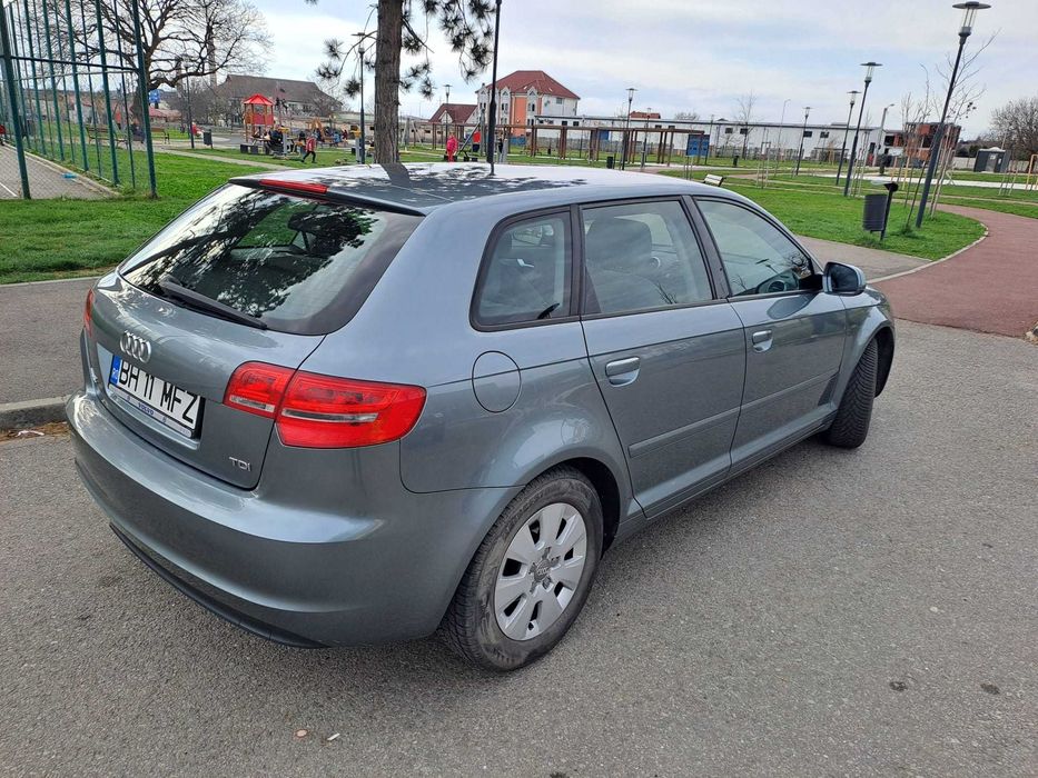 AUDI A3 SPORTBACK 2011 1.6 TDI, intretinut, injectie reconditionata, distributie si volanta schimbate