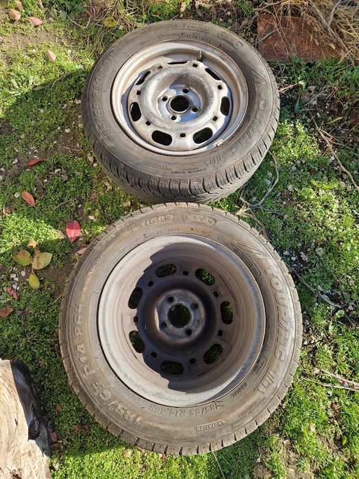 Гуми с джанти за Пасат 2 , 14 цола