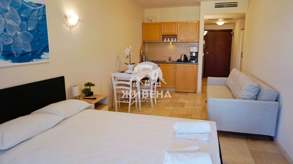 Продава обзаведен 1-стаен апартамент, с.Топола, 45 кв.м