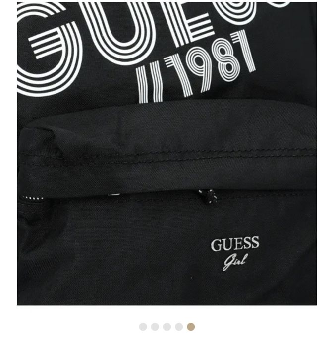 Черна раница guess